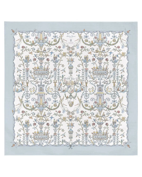 Mussola Grande Toile de Jouy Blue