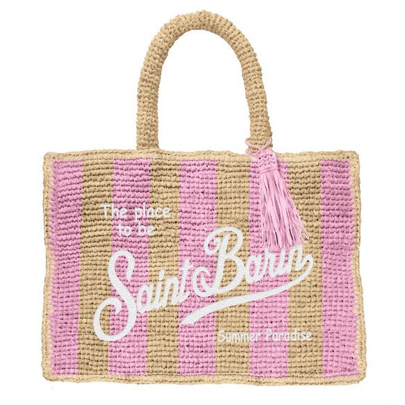COLETTE RAFFIA STRIPES POP V 21 EMB