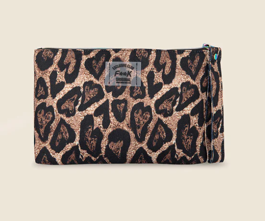 Mini Pochette Leopardata F**K