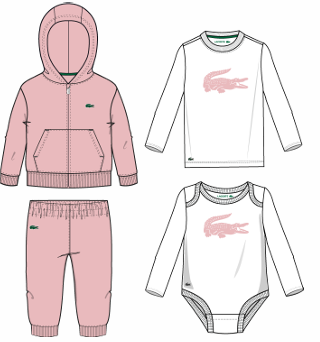 Coordinato 3 BABY LACOSTE