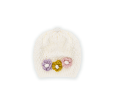 Cappello floreale multicolor