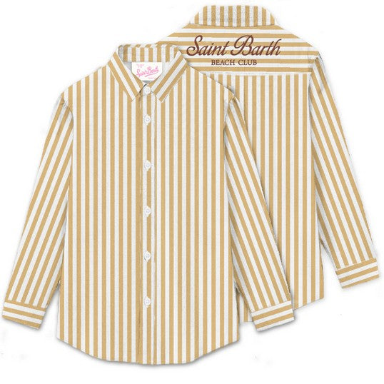 MINI BRIGITTE  POPELINE SB BEACH STRIPES V