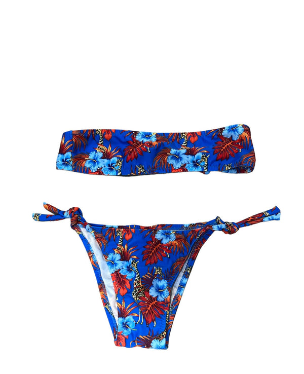 Bikini Giraffa Blu