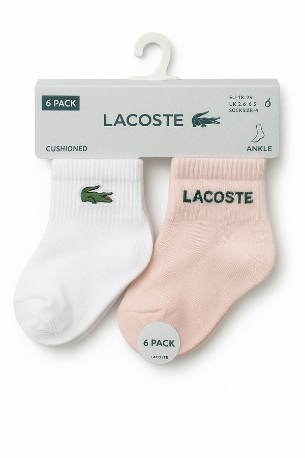 6 PACK Calzini LACOSTE